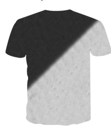 3D Printed T-shirt Cat Anime design Unisex Man & Woman visual effects