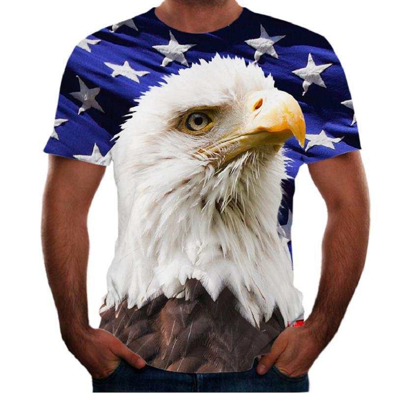 3D Printed T-Shirt New Animal Contemporary Wildlife Unisex Man & Woman