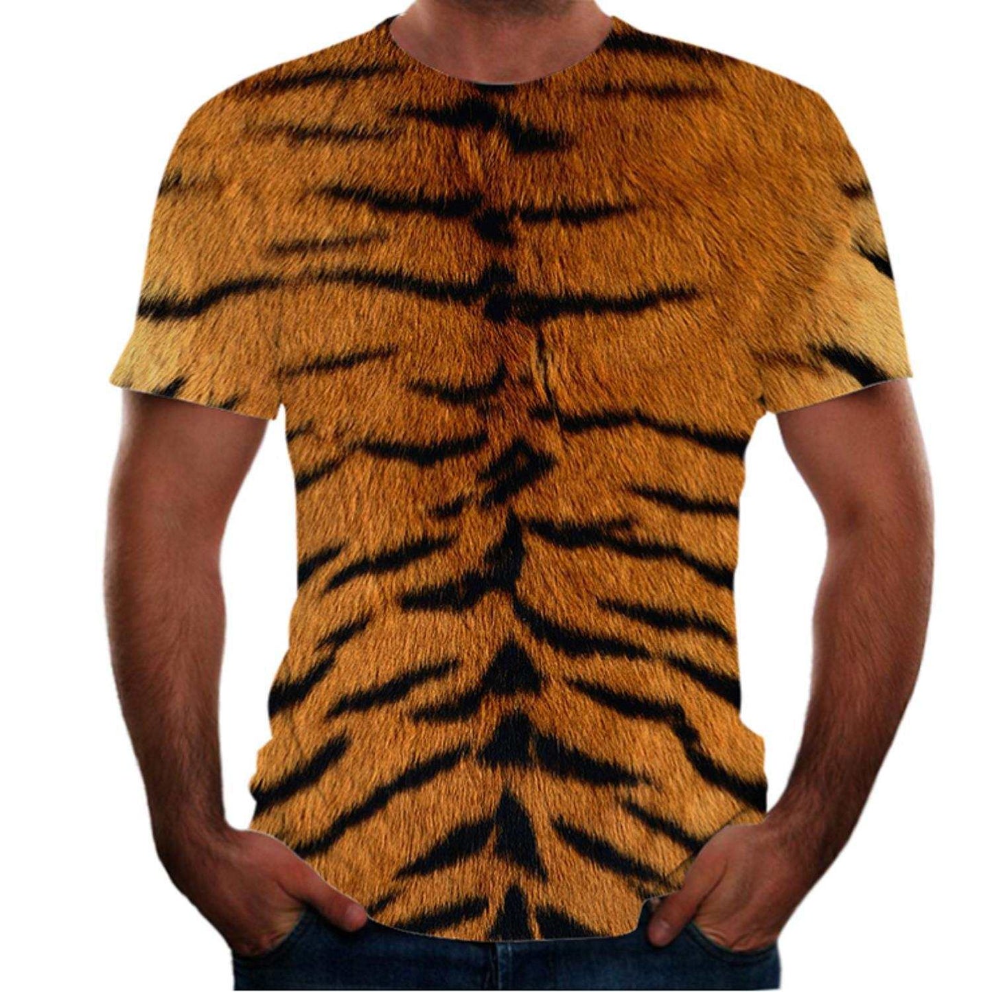 3D Printed T-Shirt New Animal Contemporary Wildlife Unisex Man & Woman