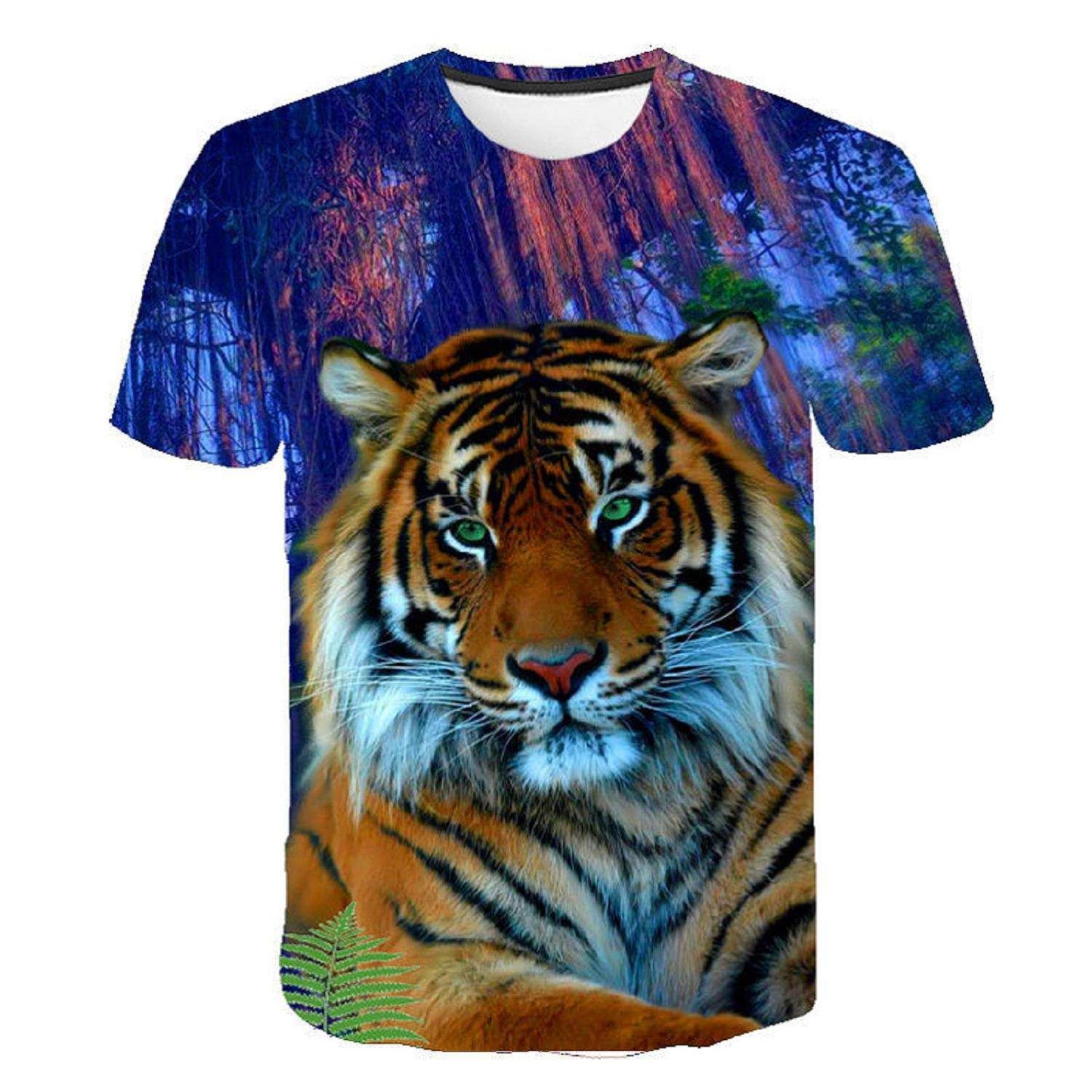 3D Printed T-Shirt New Animal Contemporary Wildlife Unisex Man & Woman