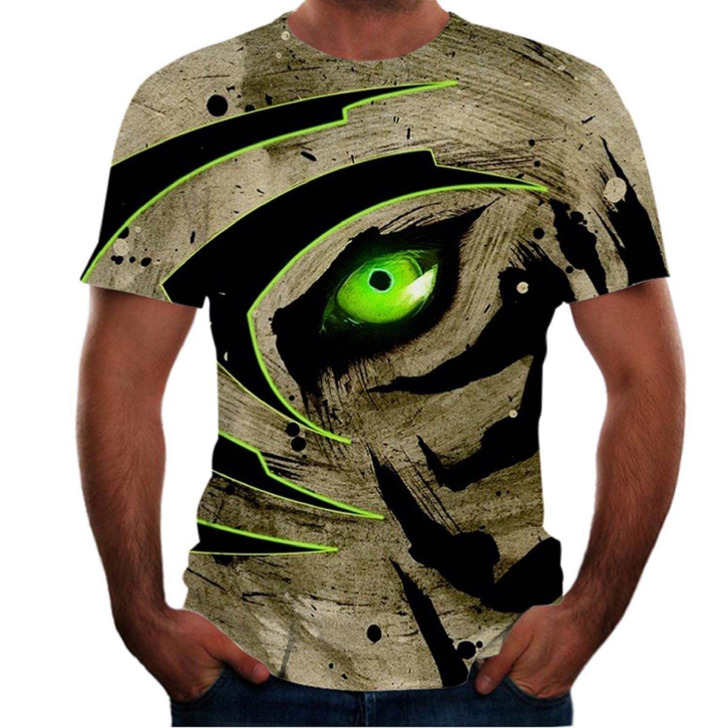 3D Printed T-Shirt New Animal Contemporary Wildlife Unisex Man & Woman