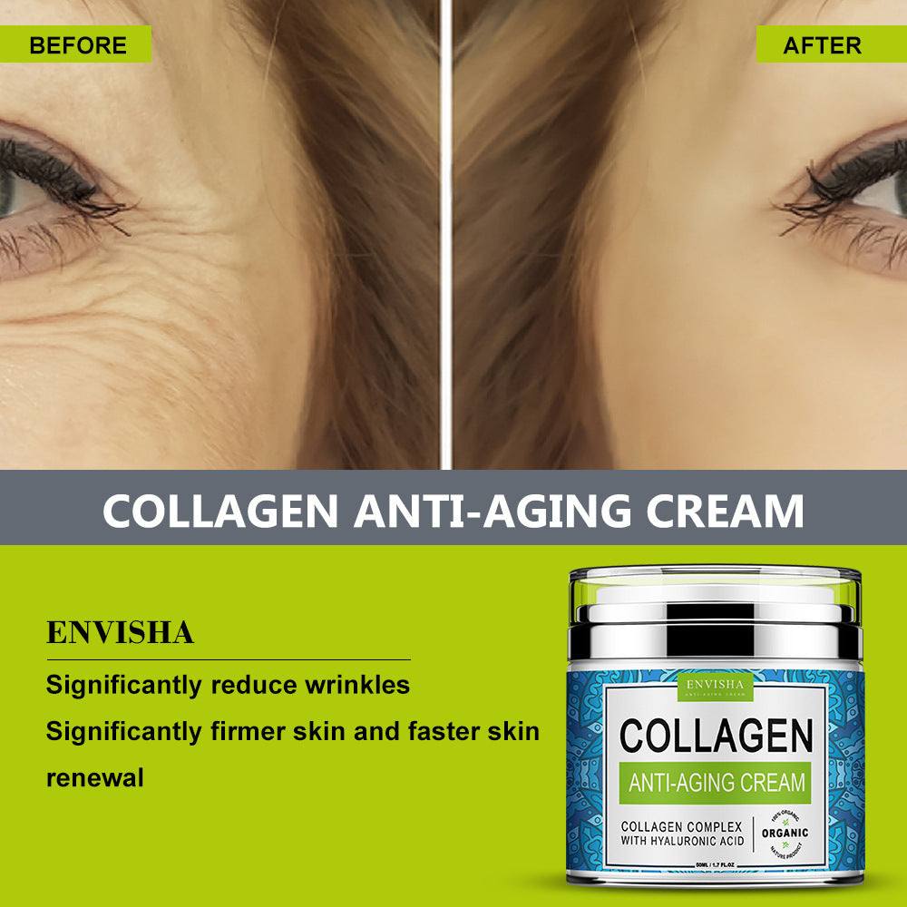 Collagen Cream for Face, Anti Aging Face Moisturizer-Day & Night