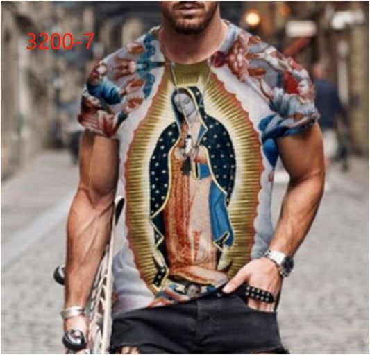 Personalized Graphic Digital Printing Men's T-shirt