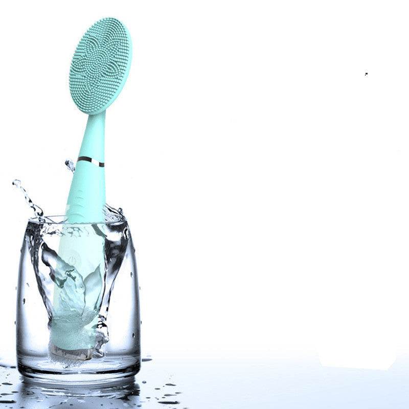 Electronic Facial Brush Deep Cleanse Skin Gentle Exfoliating SiliconeElectronic Facial Brush Deep Cleanse Skin Gentle Exfoliating Silicone 