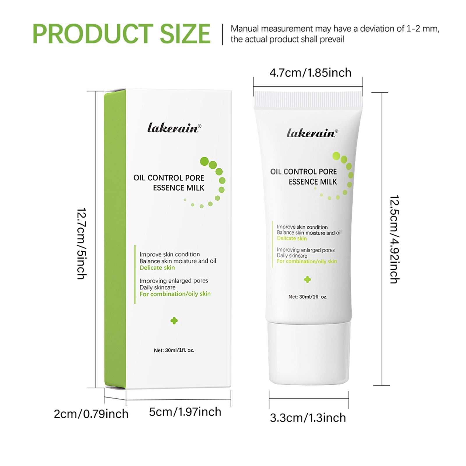 Pore Refining Face Moisturiser, Purifying & Hydrating Face Cream, Oil Control Moisturiser Face Women for Enlarged Pores
