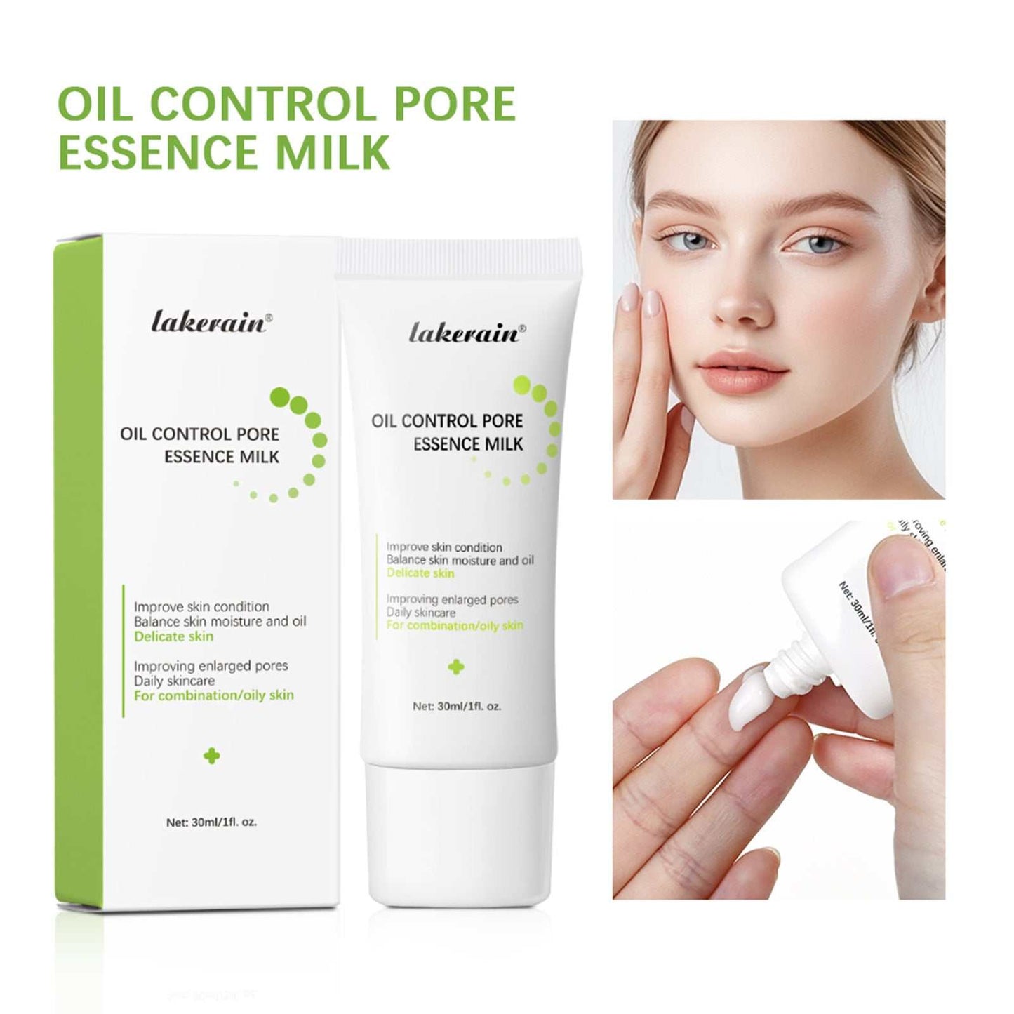 Pore Refining Face Moisturiser, Purifying & Hydrating Face Cream, Oil Control Moisturiser Face Women for Enlarged Pores