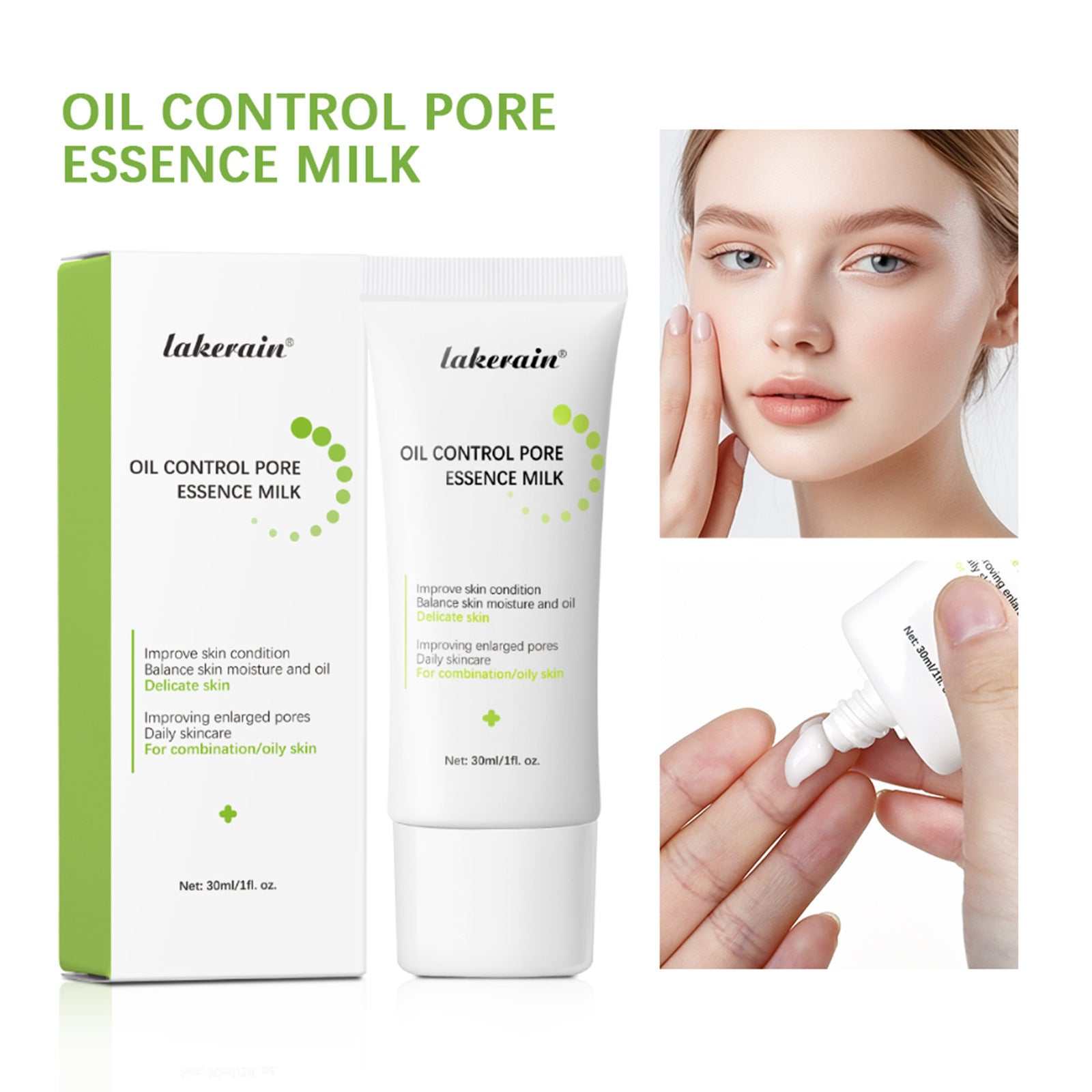 Pore Refining Face Moisturiser, Purifying & Hydrating Face Cream, Oil Control Moisturiser Face Women for Enlarged Pores
